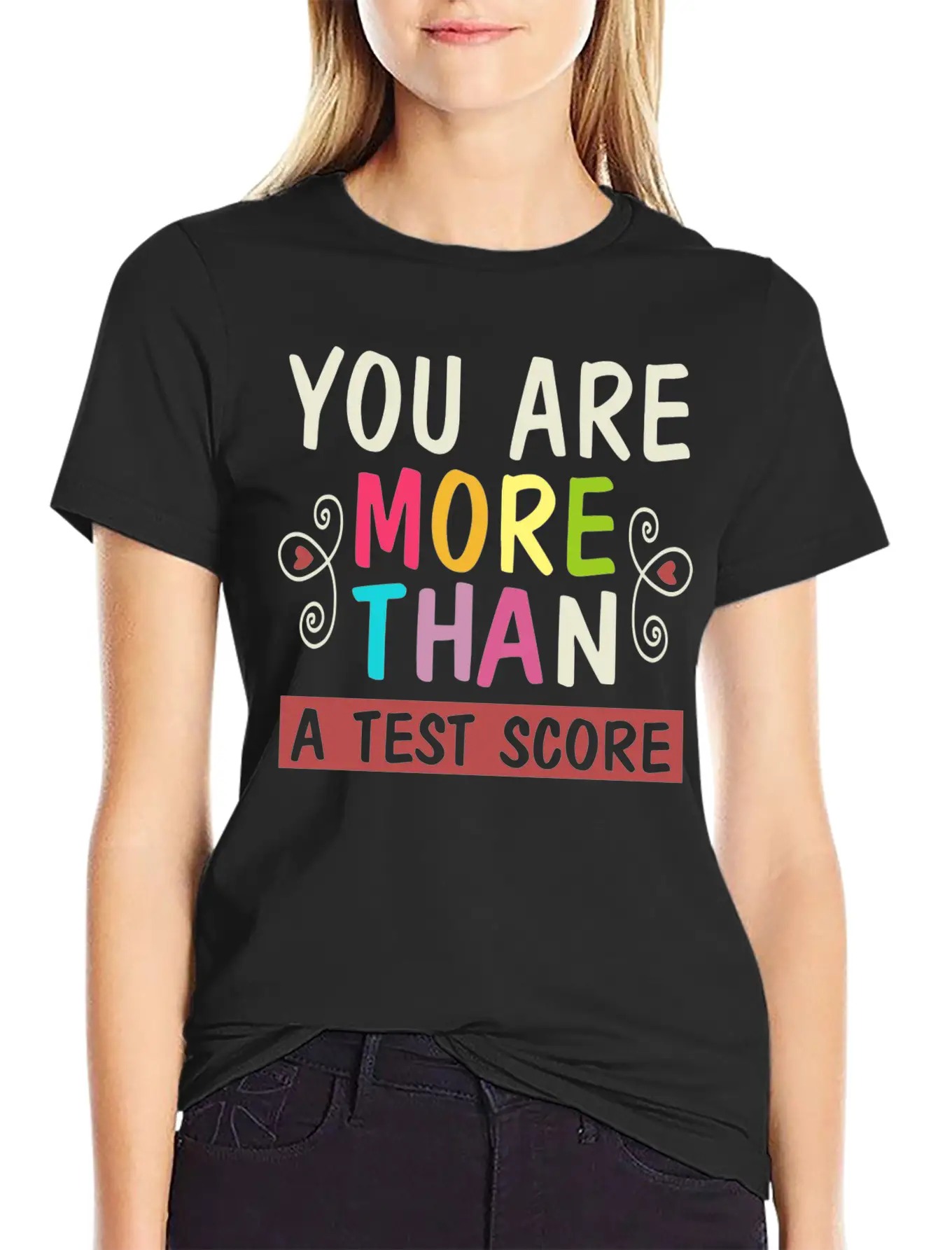 You Are More Than A Test Score Essential Unisex Summer Tee – Soft Cotton Casual Fit
