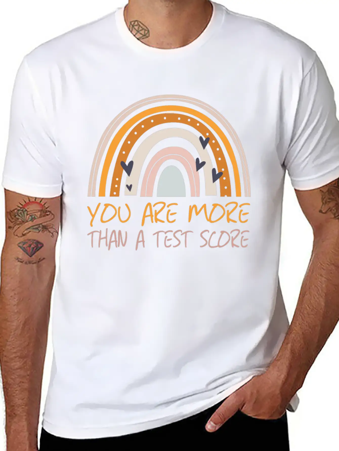 You Are More Than A Test Score Fun Gift Classic Cotton Tee – Unisex Comfort For Any Season
