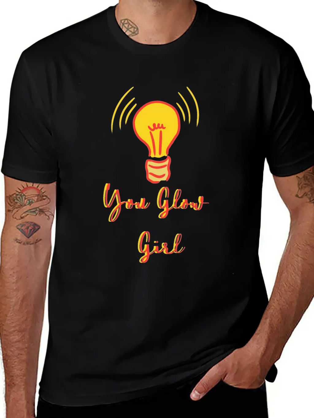You Glow Girl Classic Cotton Tee – Unisex Comfort For Any Season