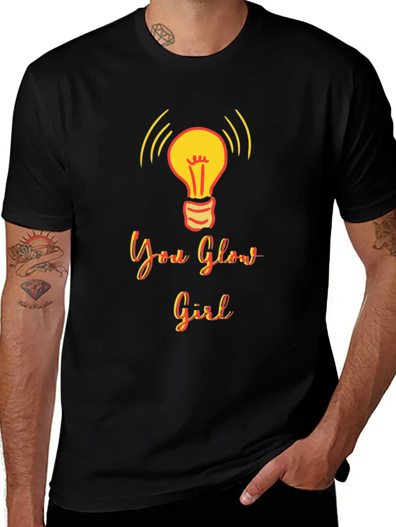 You Glow Girl Classic Cotton Tee – Unisex Comfort For Any Season