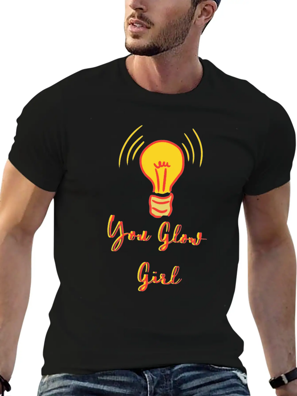 You Glow Girl Classic Cotton Tee – Unisex Comfort For Any Season