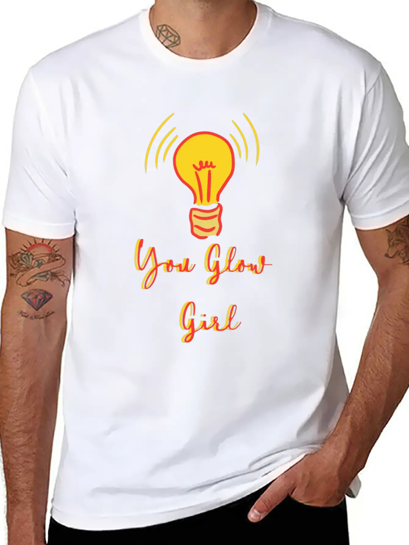 You Glow Girl Classic Cotton Tee – Unisex Comfort For Any Season