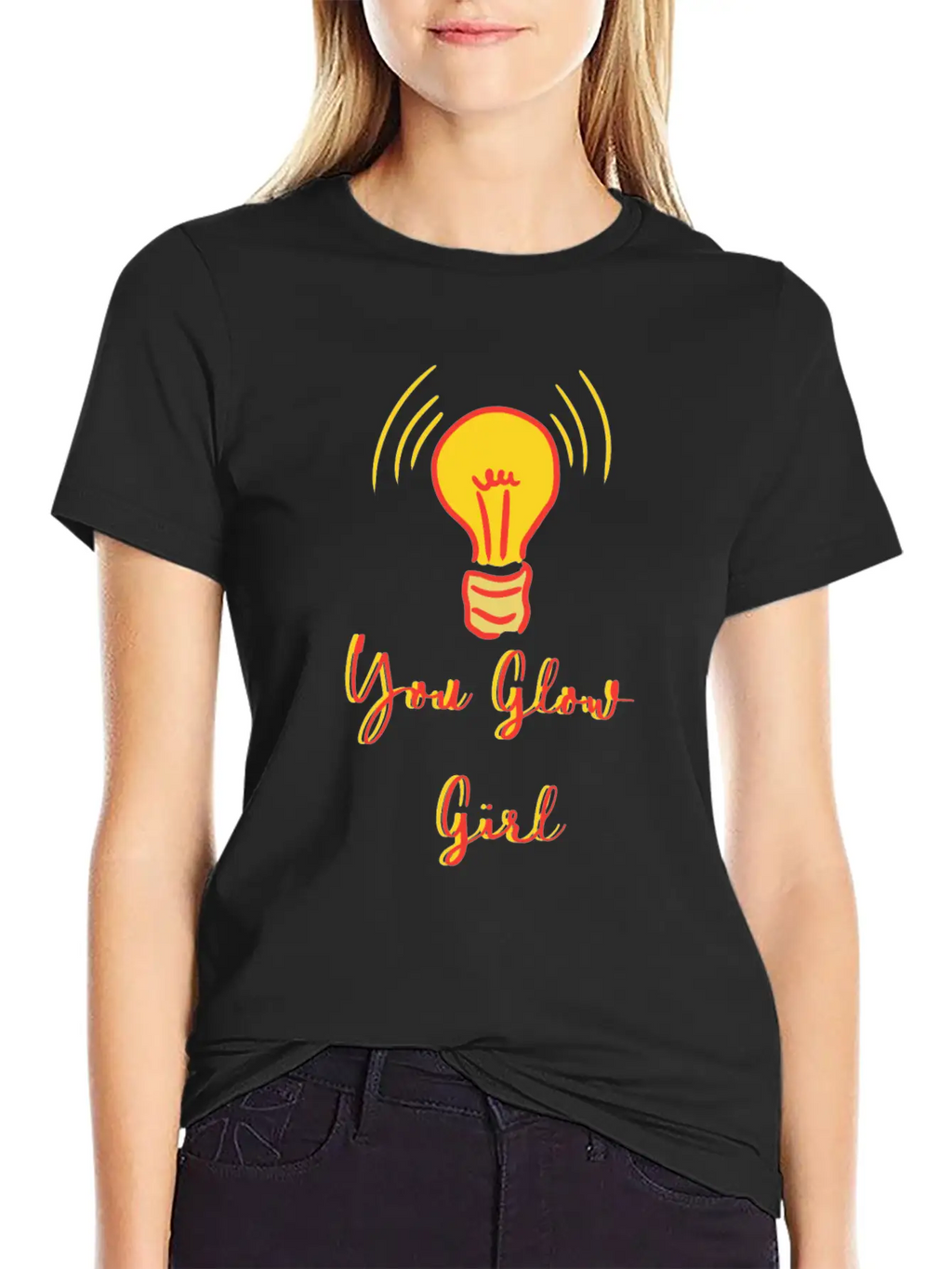 You Glow Girl Classic Cotton Tee – Unisex Comfort For Any Season