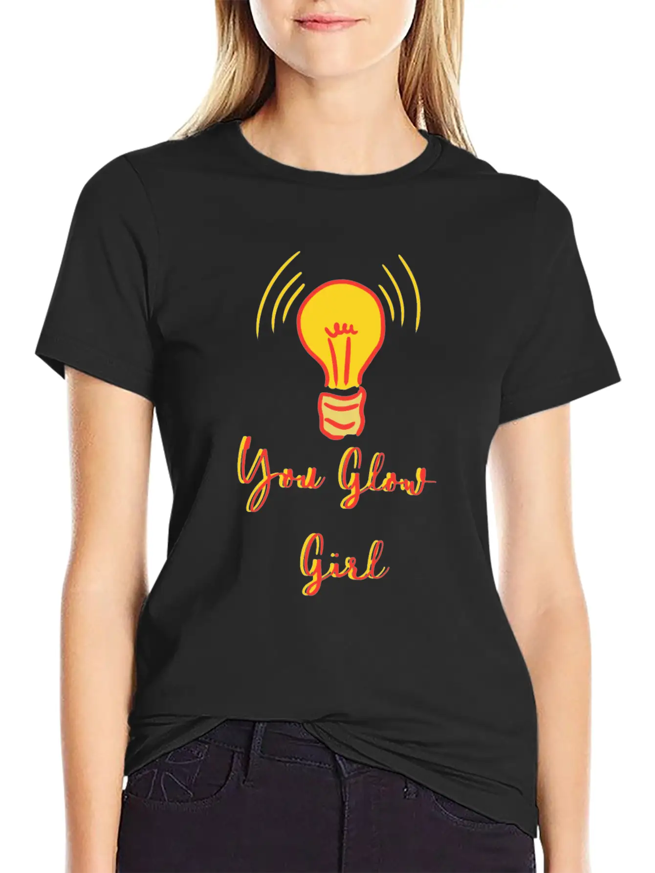 You Glow Girl Classic Cotton Tee – Unisex Comfort For Any Season