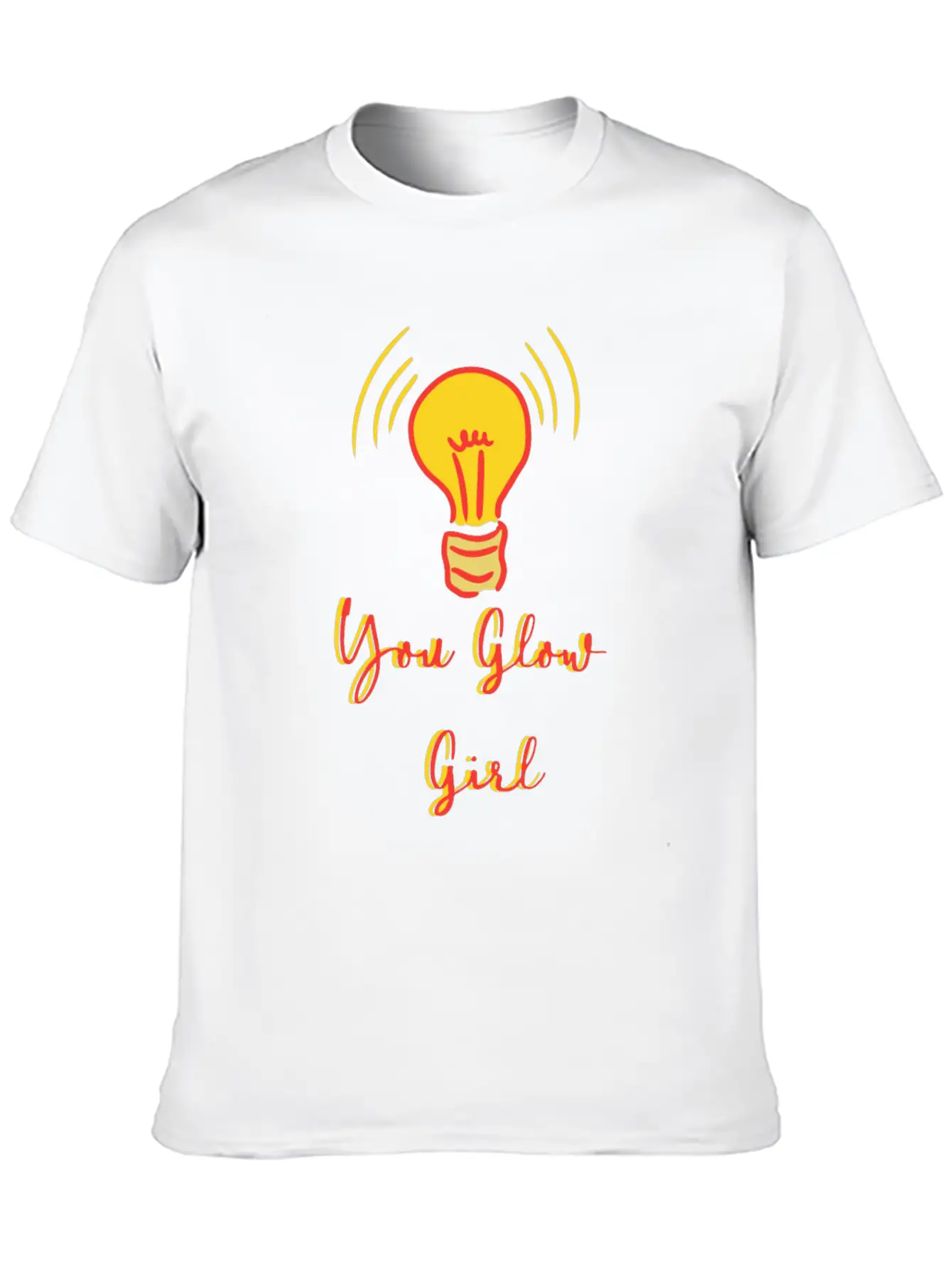You Glow Girl Classic Cotton Tee – Unisex Comfort For Any Season