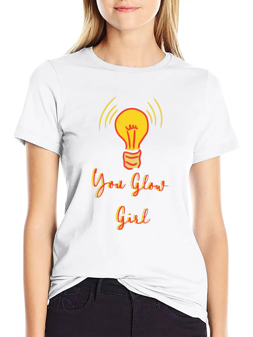 You Glow Girl Classic Cotton Tee – Unisex Comfort For Any Season