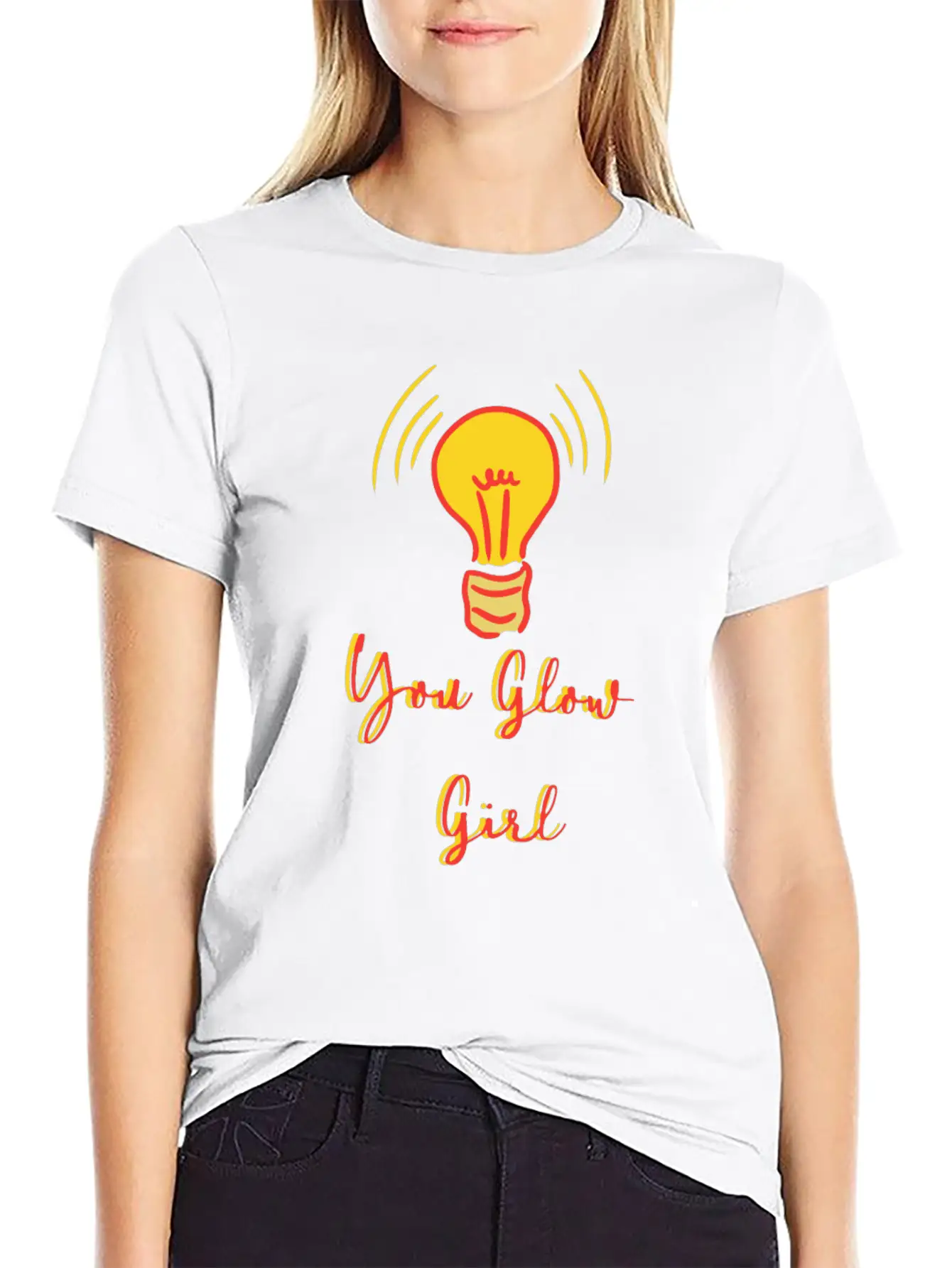 You Glow Girl Classic Cotton Tee – Unisex Comfort For Any Season