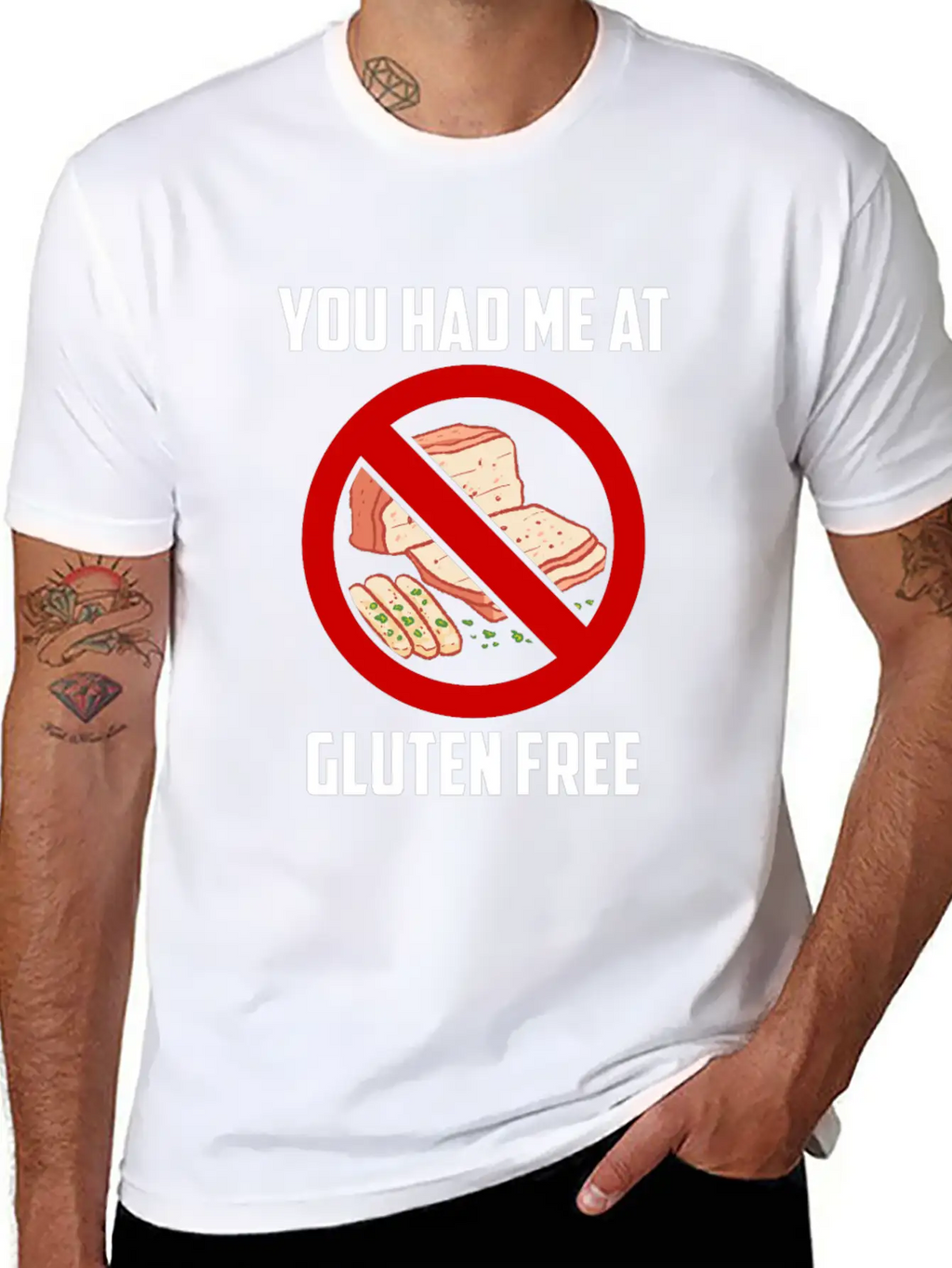You Had Me At Gluten Free Celiac Disease Food Relaxed Everyday Tee – Lightweight And Durable Cotton