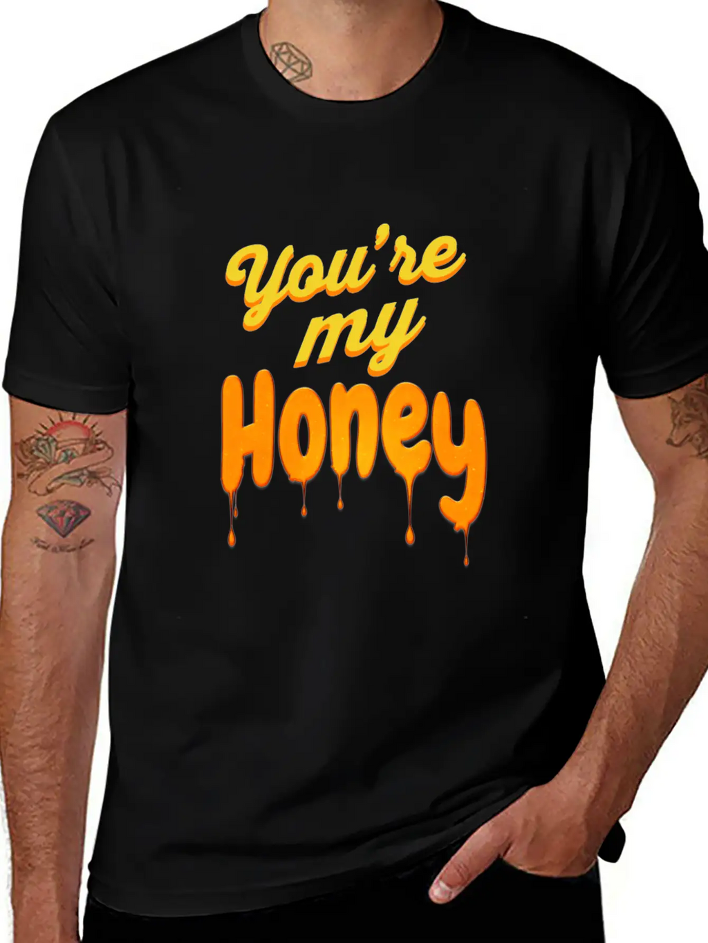 You Re My Honey Basic Graphic T-Shirt – Daily Comfort In Soft Cotton