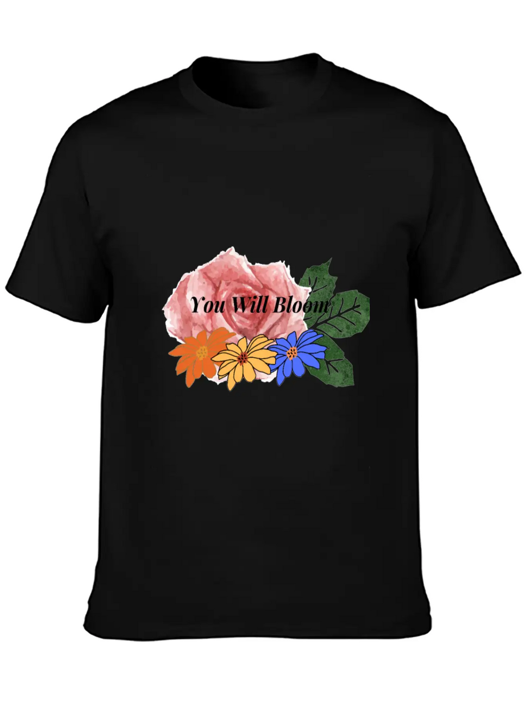 You Will Bloom Timeless Short Sleeve Tee – Comfy And Minimalist Design