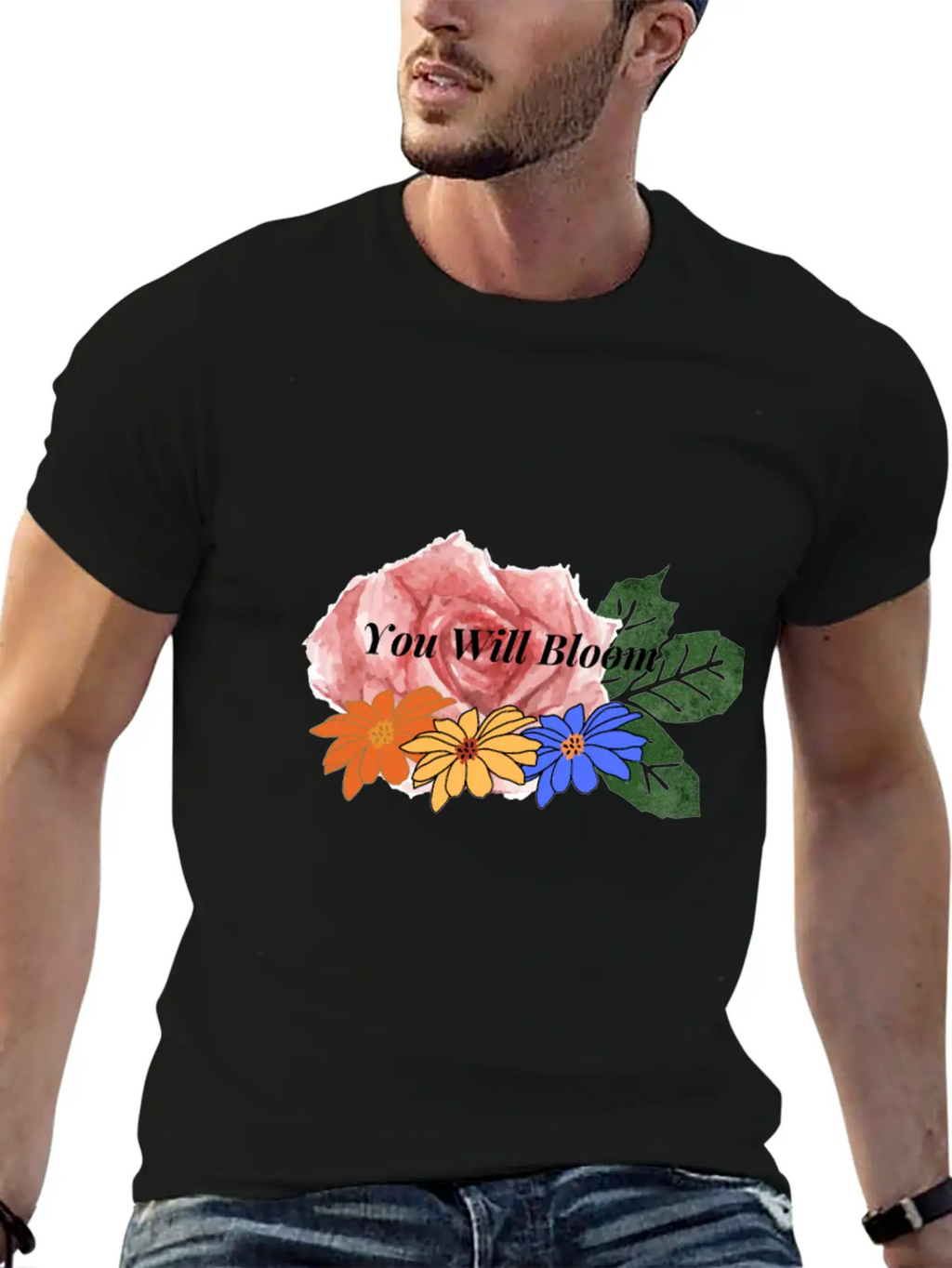You Will Bloom Timeless Short Sleeve Tee – Comfy And Minimalist Design