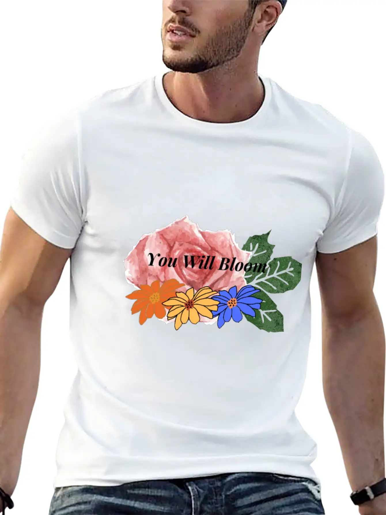You Will Bloom Timeless Short Sleeve Tee – Comfy And Minimalist Design
