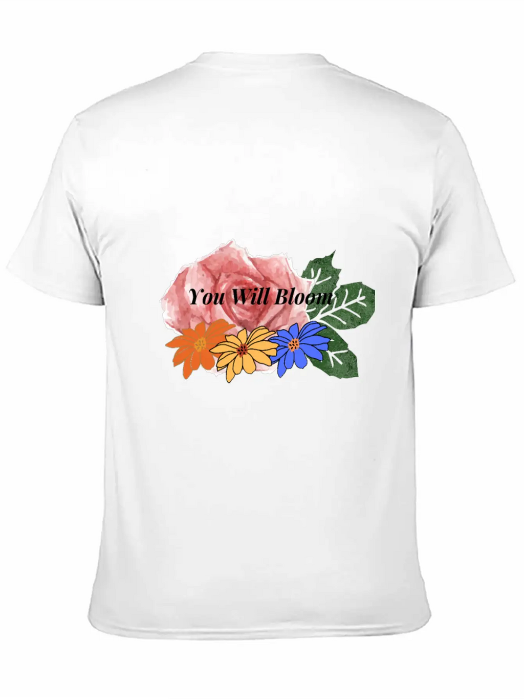 You Will Bloom Timeless Short Sleeve Tee – Comfy And Minimalist Design