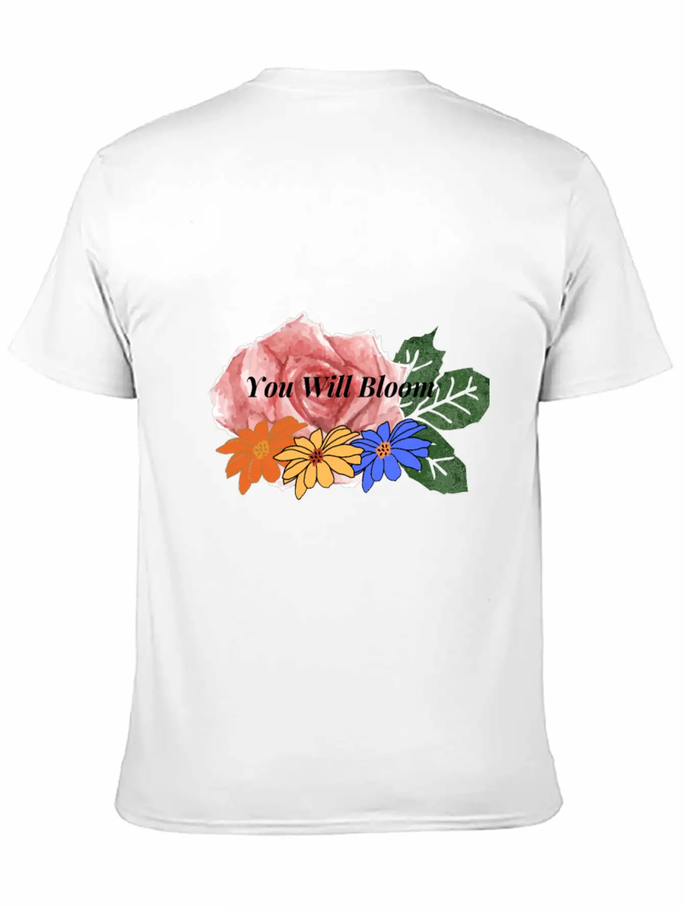 You Will Bloom Timeless Short Sleeve Tee – Comfy And Minimalist Design