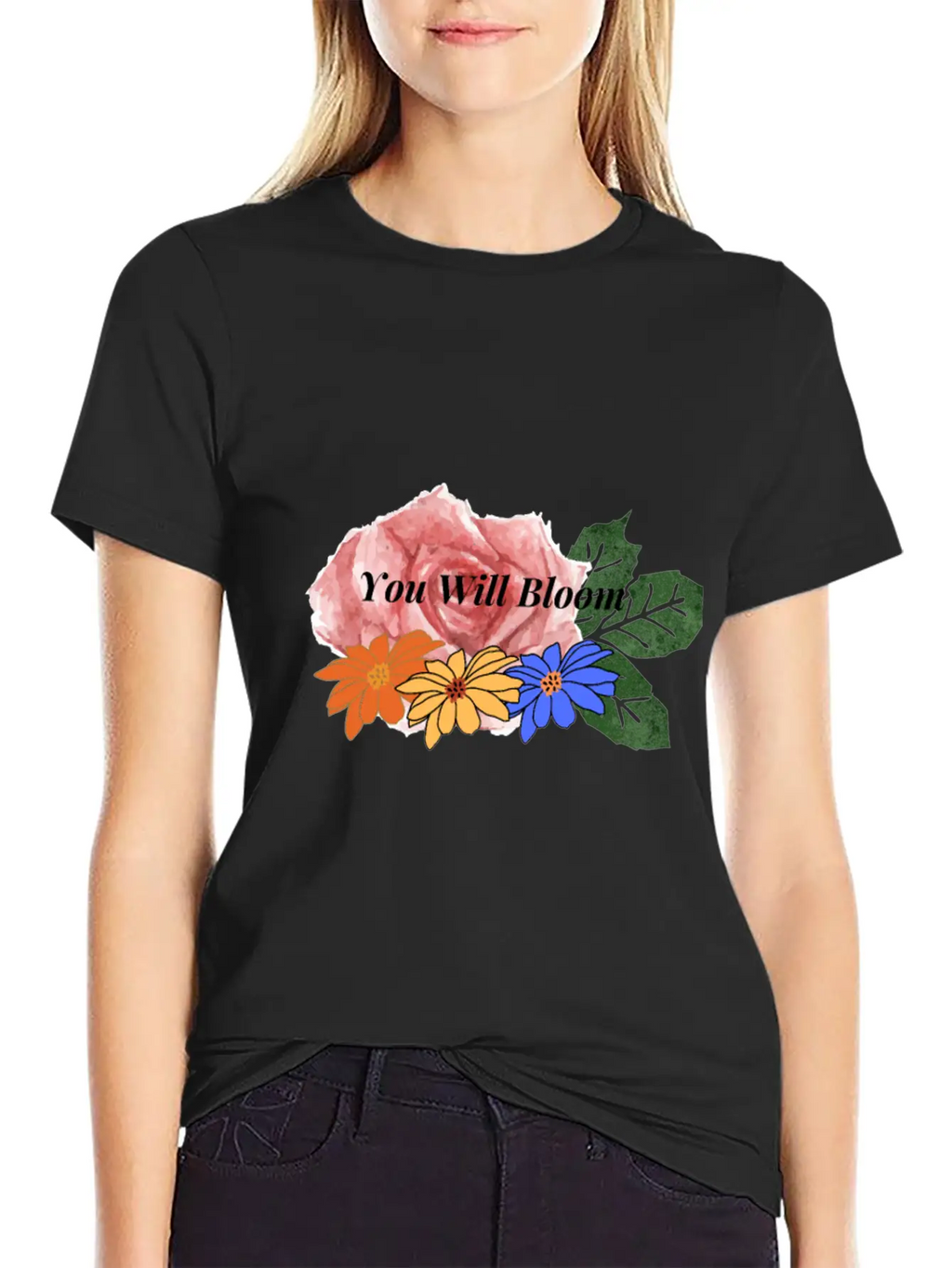 You Will Bloom Timeless Short Sleeve Tee – Comfy And Minimalist Design