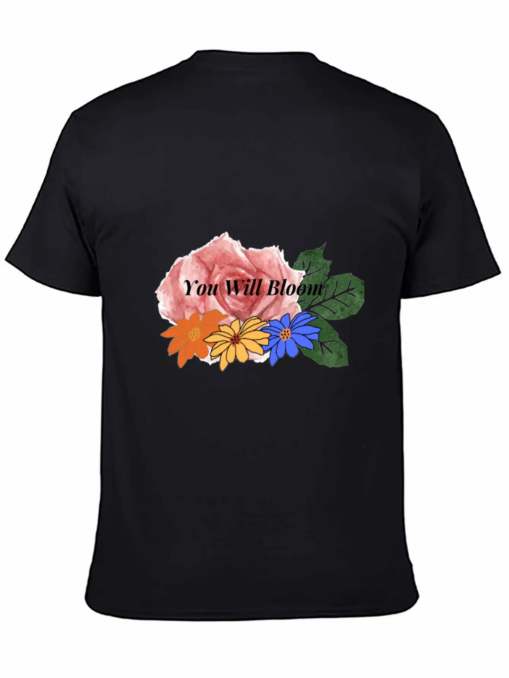 You Will Bloom Timeless Short Sleeve Tee – Comfy And Minimalist Design