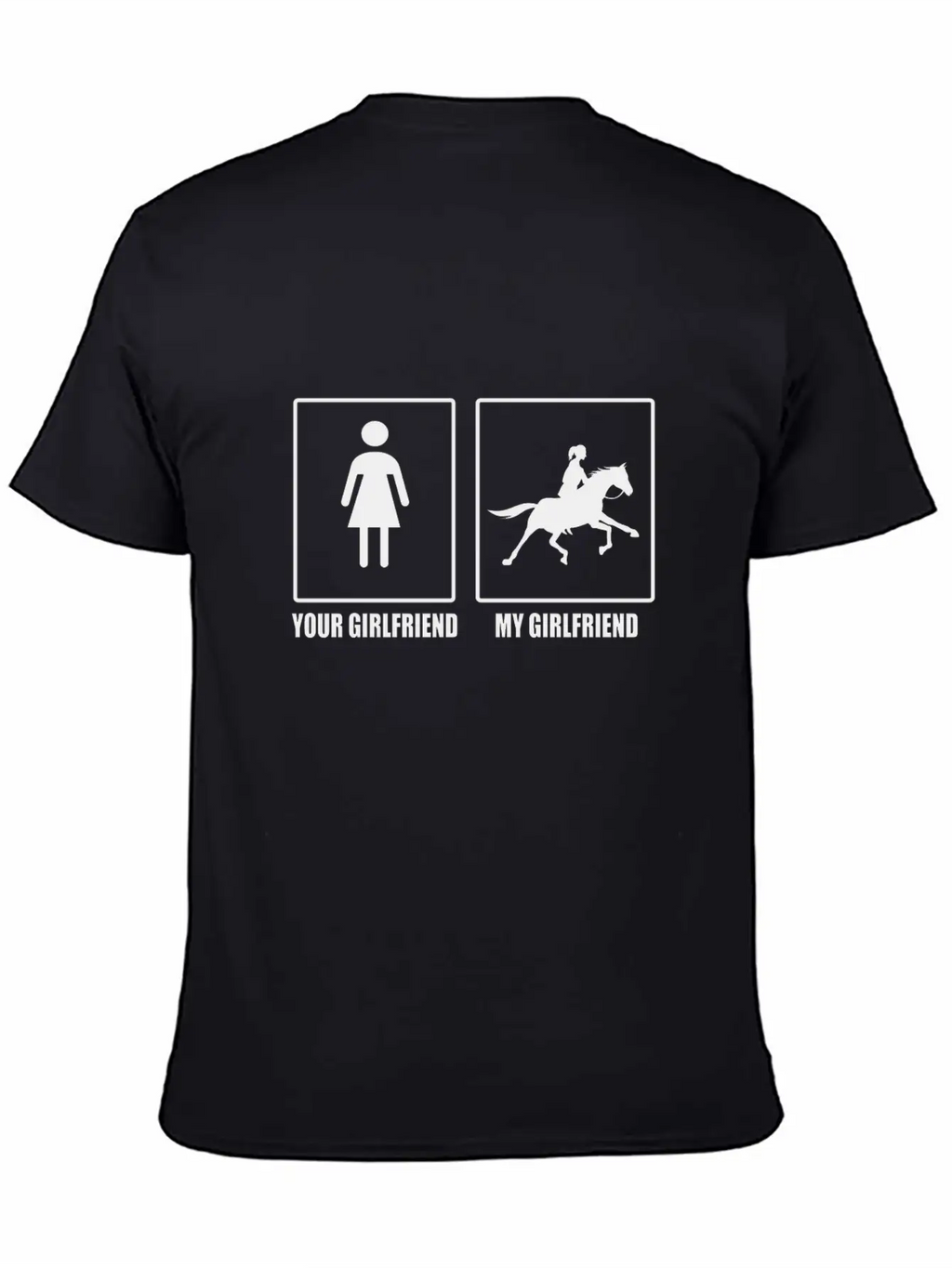 Your And My Girlfriend Horse - Premium Design Relaxed Everyday Tee – Lightweight And Durable Cotton