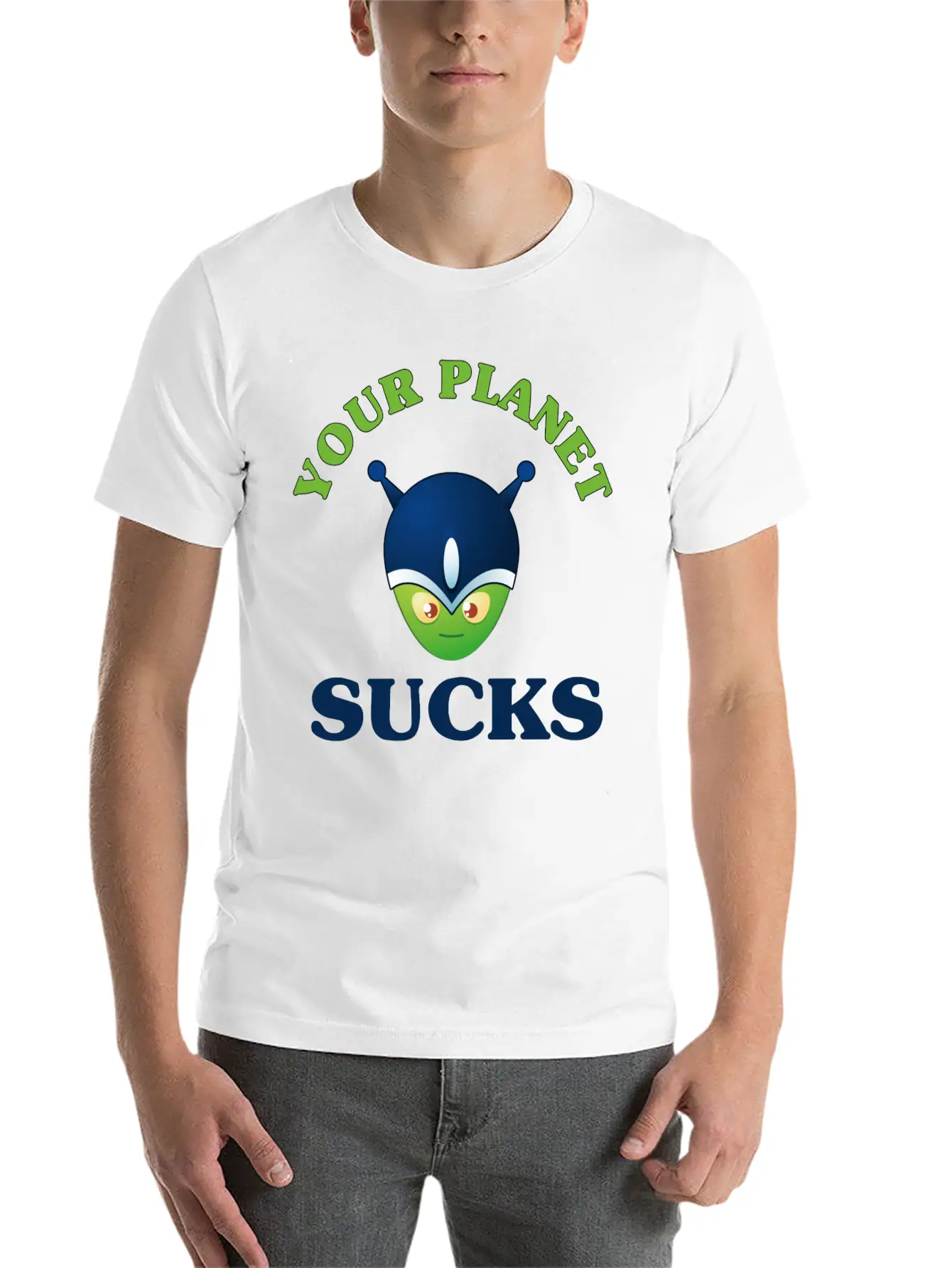 Your Planet Sucks Classic Cotton Tee – Unisex Comfort For Any Season