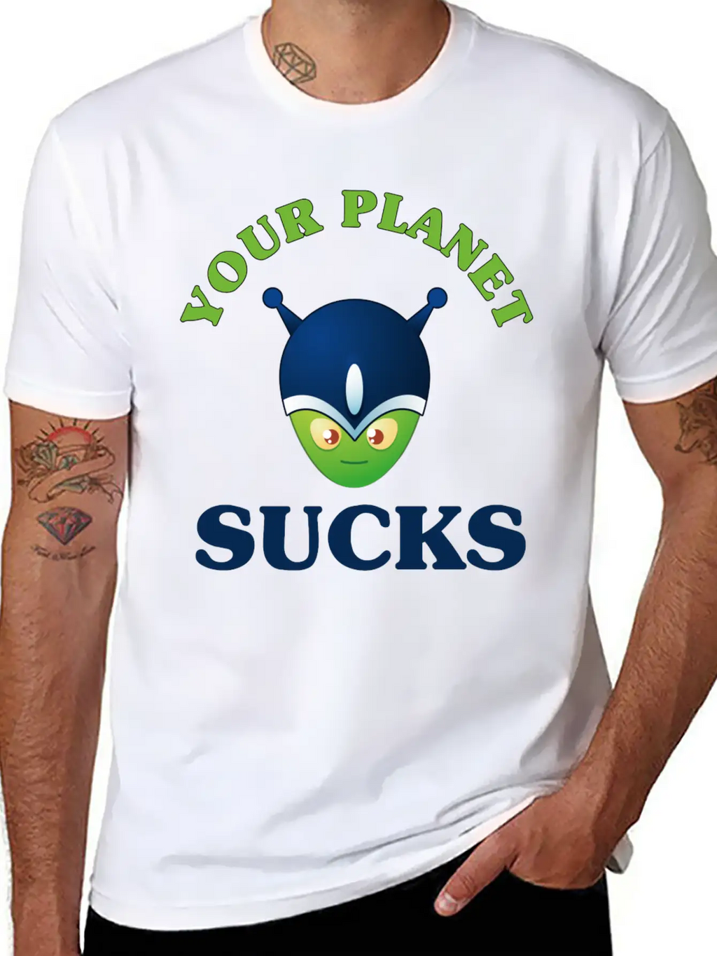Your Planet Sucks Classic Cotton Tee – Unisex Comfort For Any Season