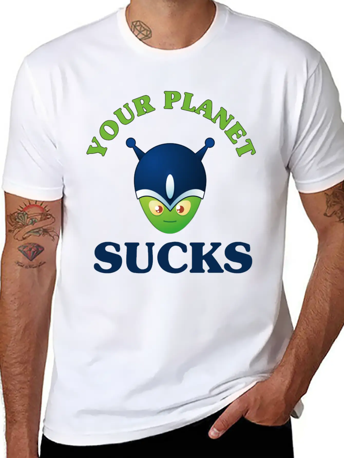 Your Planet Sucks Classic Cotton Tee – Unisex Comfort For Any Season