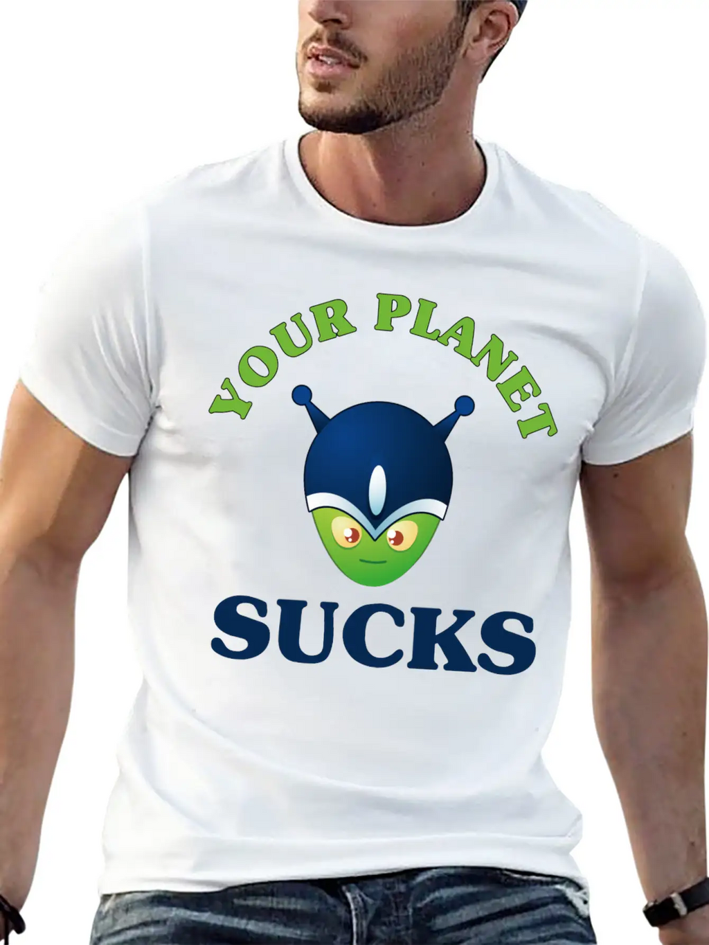 Your Planet Sucks Classic Cotton Tee – Unisex Comfort For Any Season