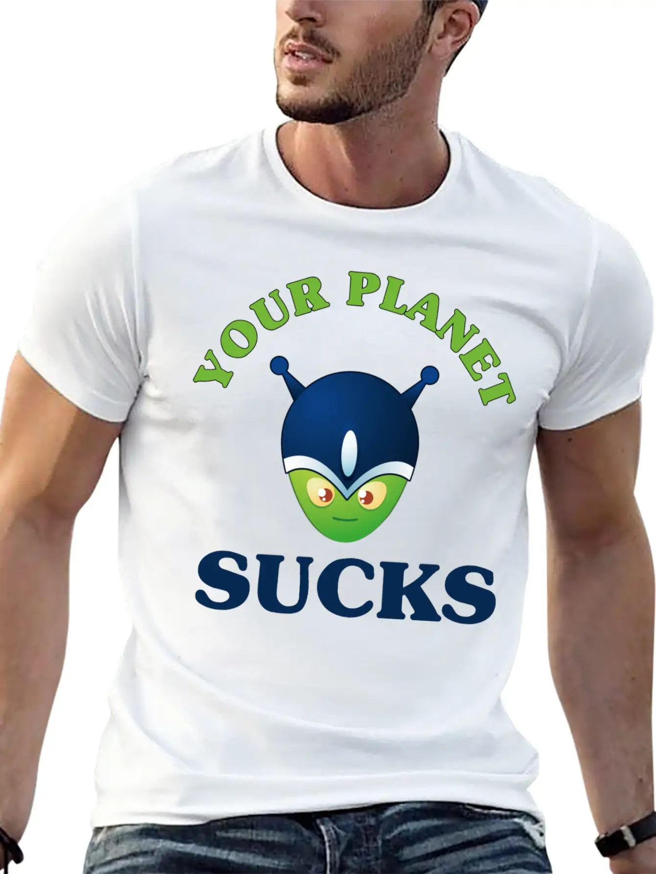 Your Planet Sucks Classic Cotton Tee – Unisex Comfort For Any Season