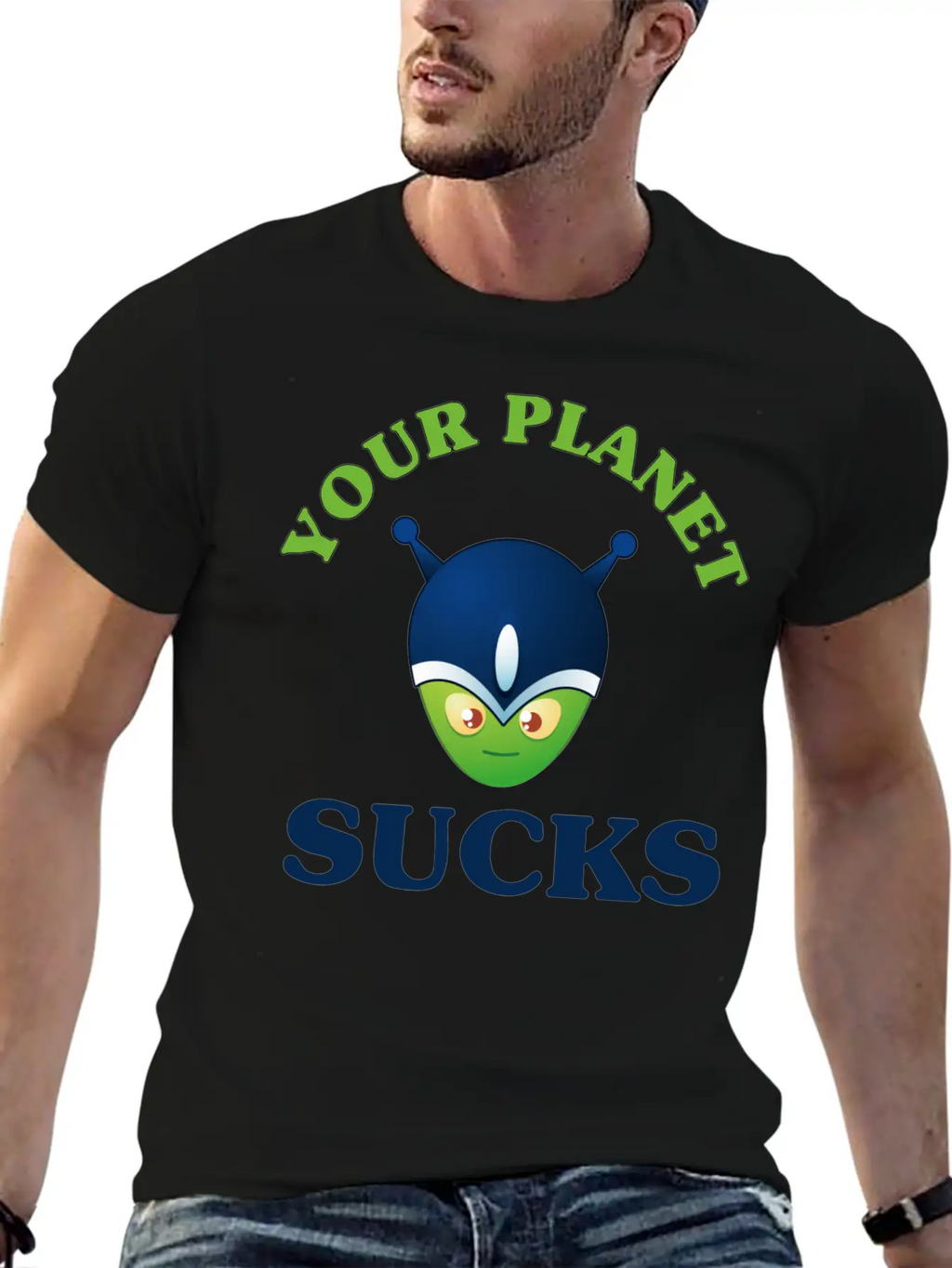 Your Planet Sucks Classic Cotton Tee – Unisex Comfort For Any Season