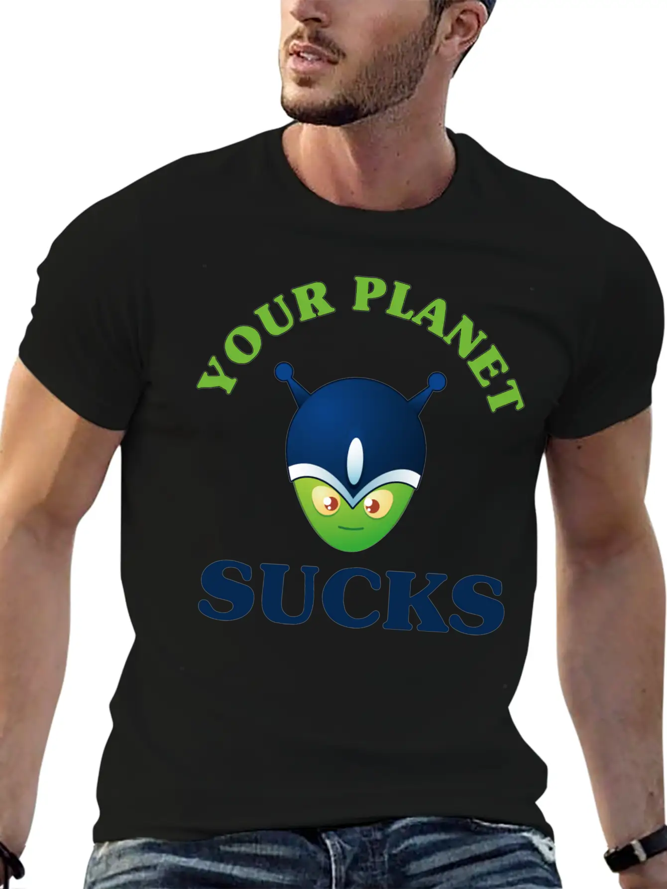 Your Planet Sucks Classic Cotton Tee – Unisex Comfort For Any Season