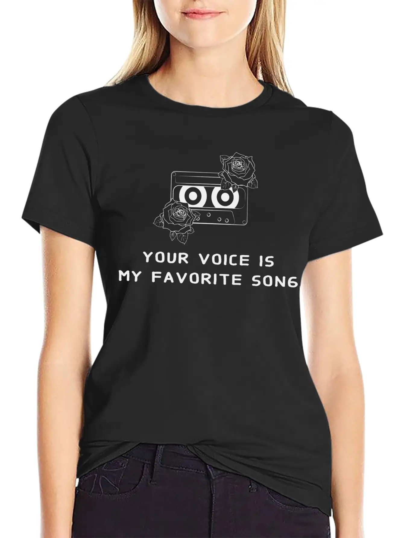 Your Voice Is A Song For Me Classic Cotton Tee – Unisex Comfort For Any Season