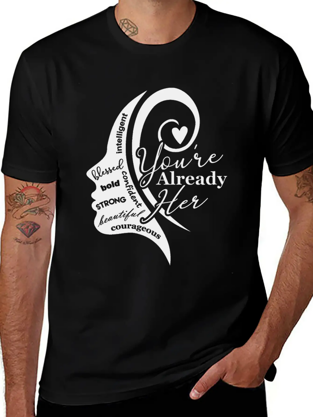 Youre Already Her 3 1 Classic Cotton Tee – Unisex Comfort For Any Season