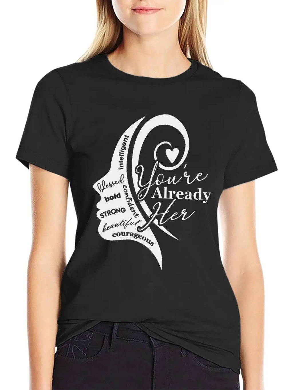 Youre Already Her 3 1 Classic Cotton Tee – Unisex Comfort For Any Season