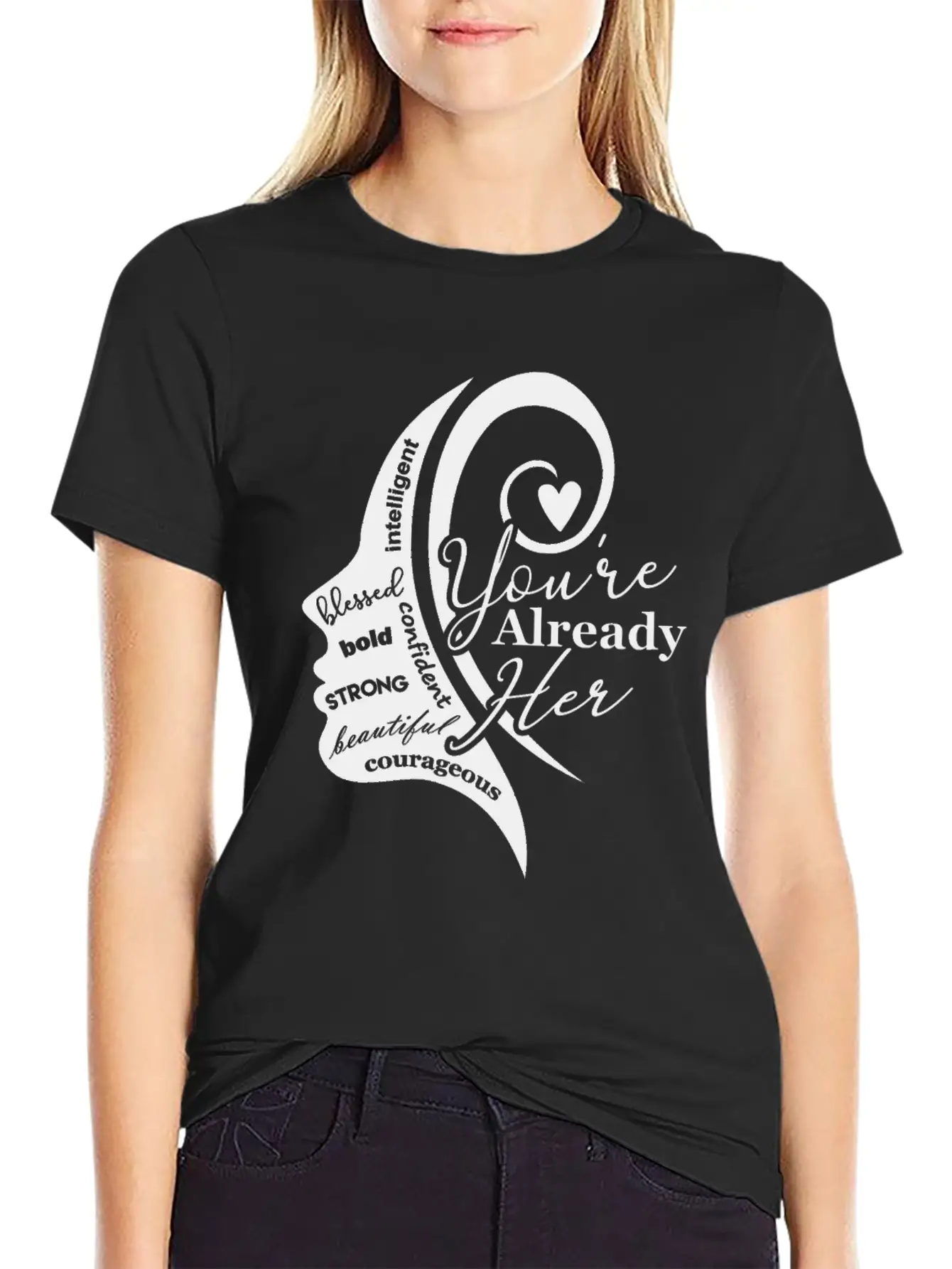 Youre Already Her 3 1 Classic Cotton Tee – Unisex Comfort For Any Season