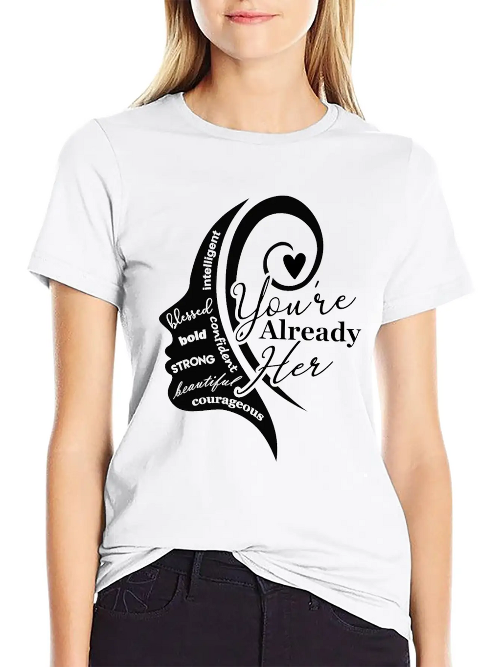 Youre Already Her 3 1 Classic Cotton Tee – Unisex Comfort For Any Season