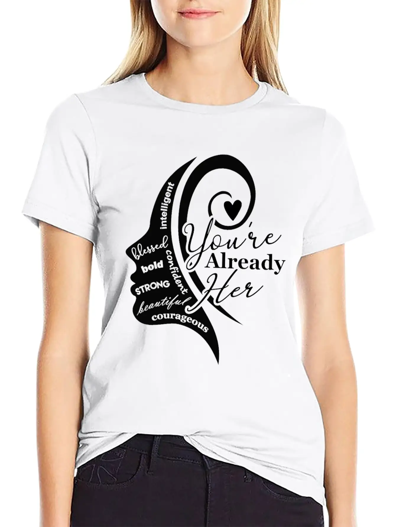 Youre Already Her 3 1 Classic Cotton Tee – Unisex Comfort For Any Season
