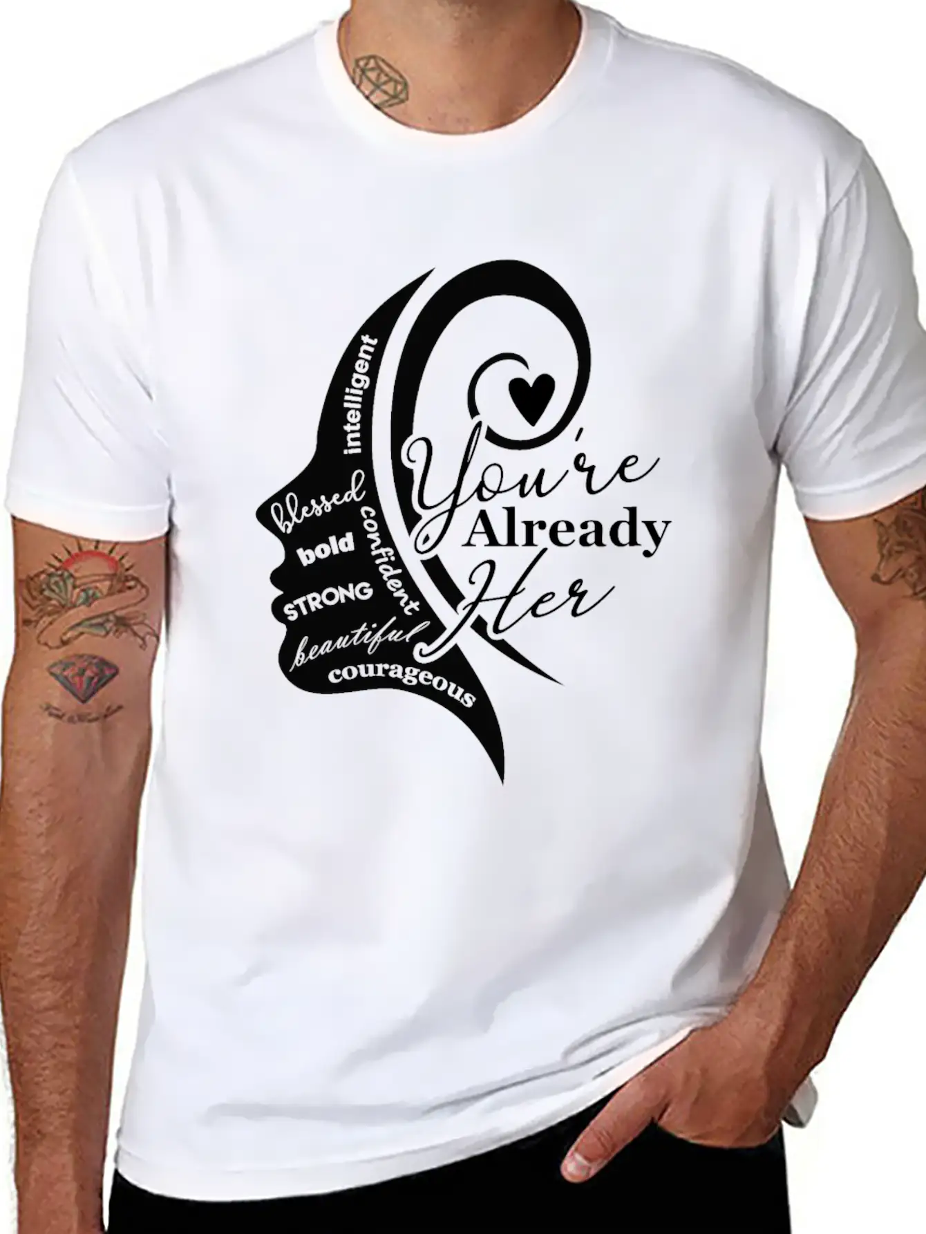 Youre Already Her 3 1 Classic Cotton Tee – Unisex Comfort For Any Season