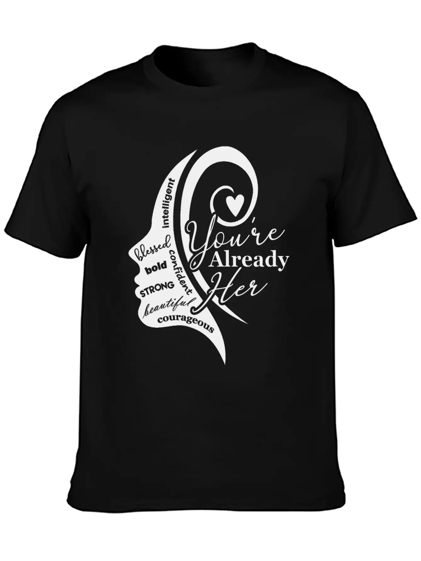 Youre Already Her 3 1 Classic Cotton Tee – Unisex Comfort For Any Season