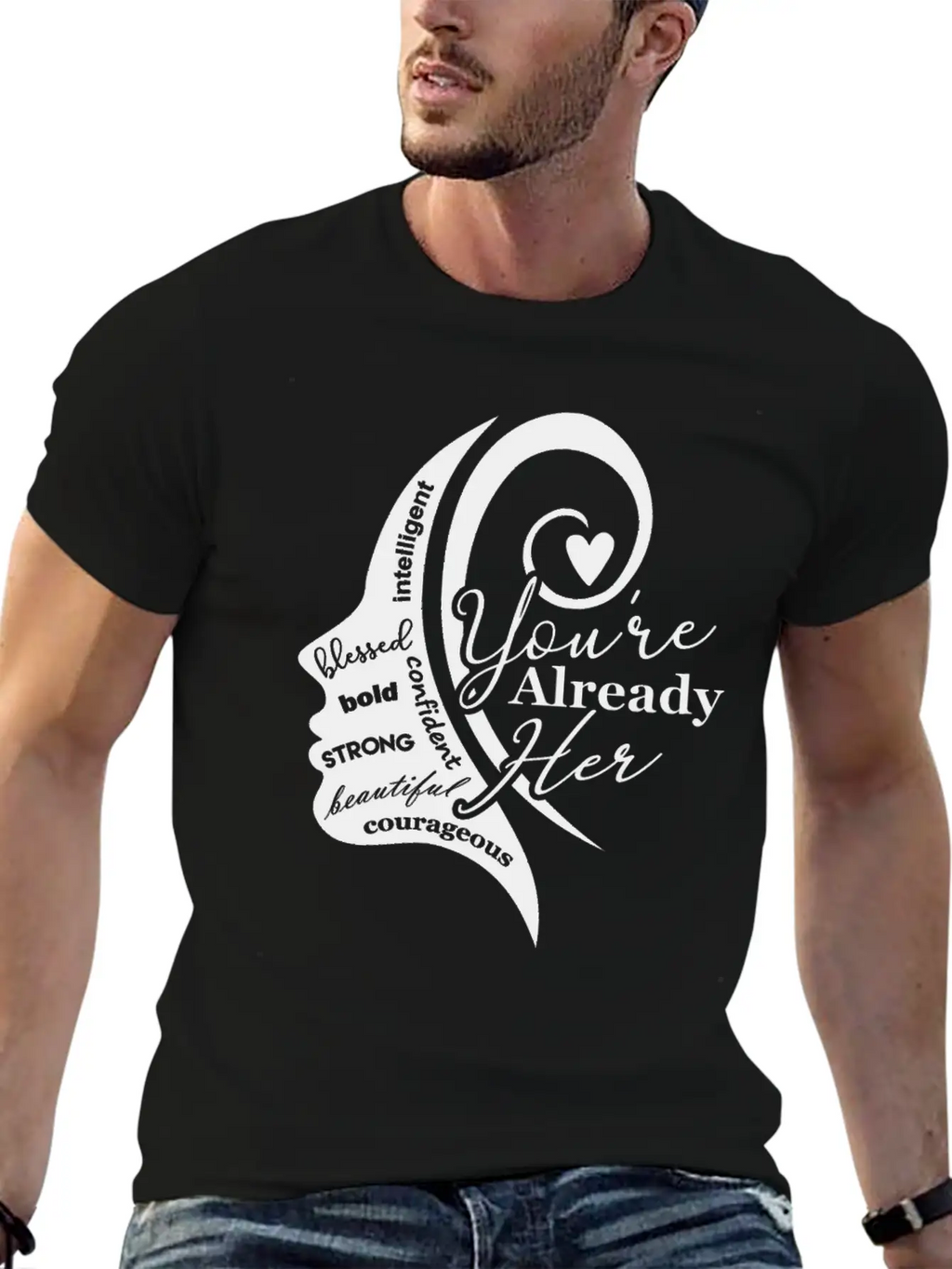 Youre Already Her 3 1 Classic Cotton Tee – Unisex Comfort For Any Season