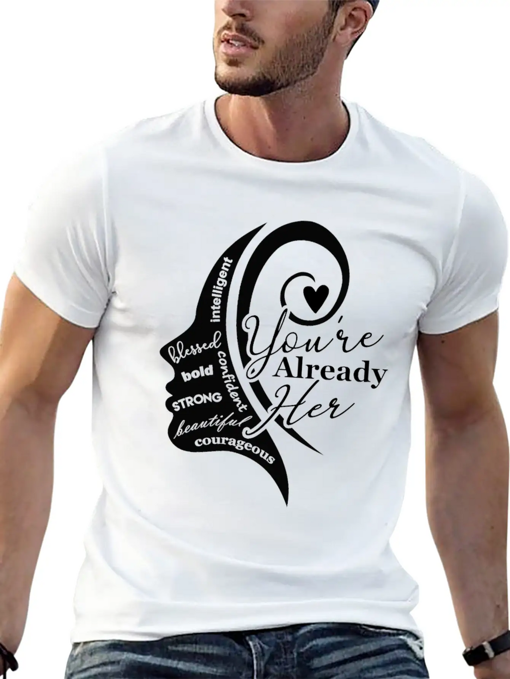 Youre Already Her 3 1 Classic Cotton Tee – Unisex Comfort For Any Season
