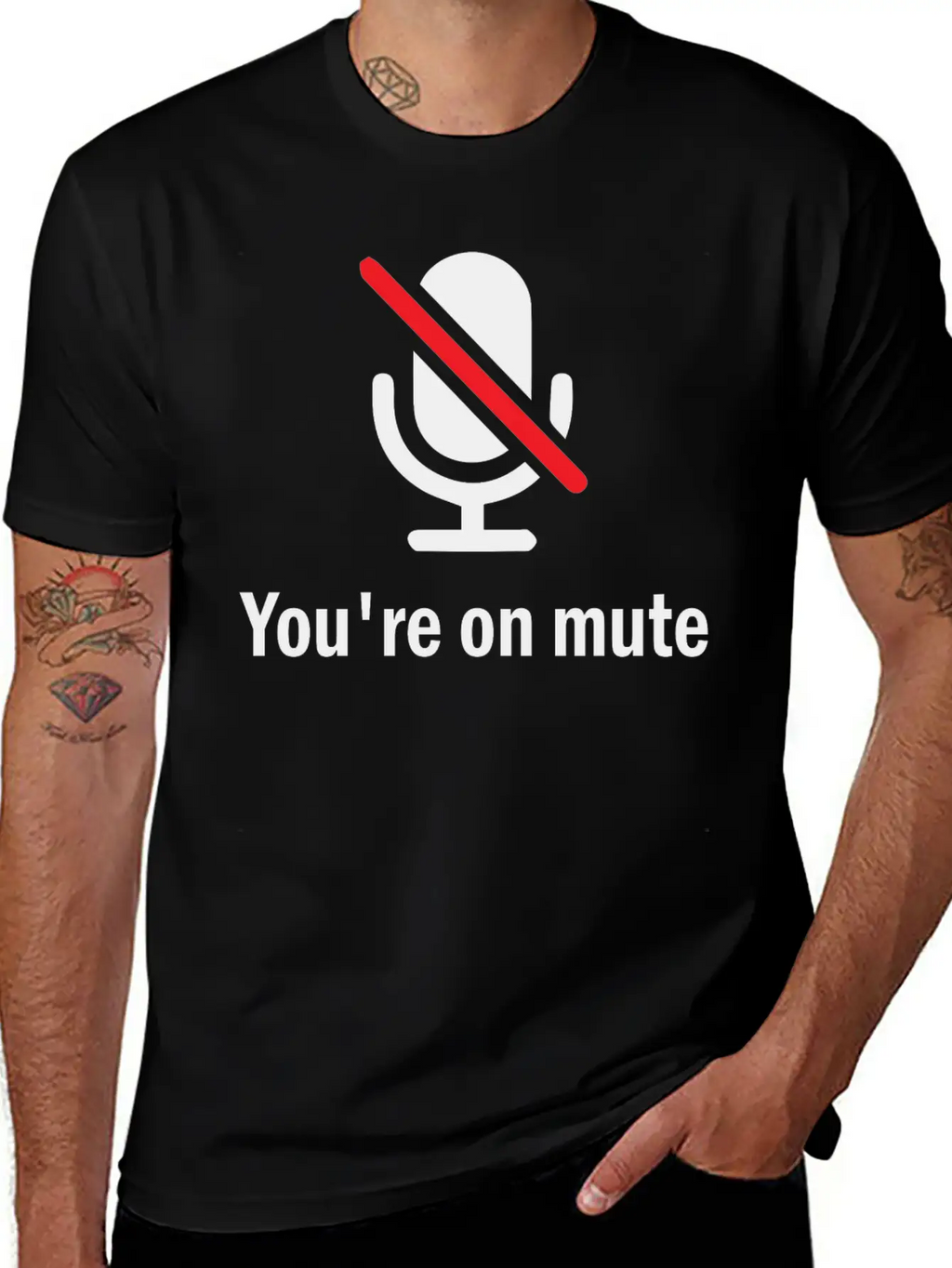 You're On Mute Timeless Short Sleeve Tee – Comfy And Minimalist Design