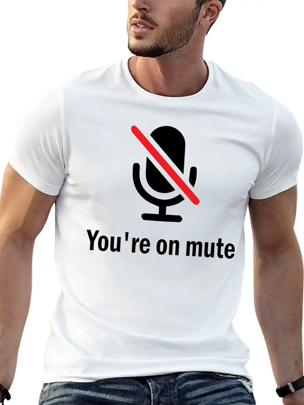 You're On Mute Timeless Short Sleeve Tee – Comfy And Minimalist Design