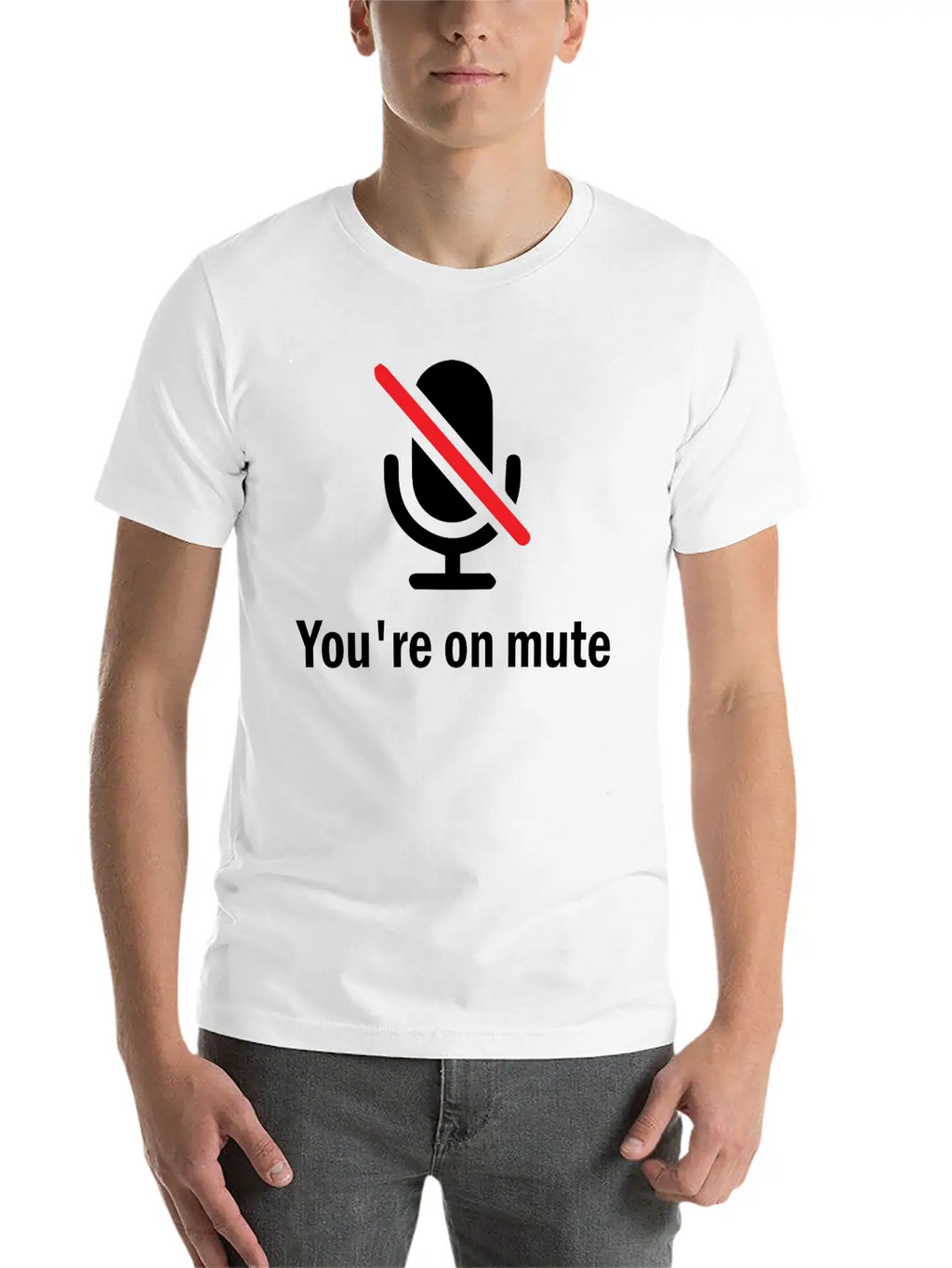 You're On Mute Timeless Short Sleeve Tee – Comfy And Minimalist Design