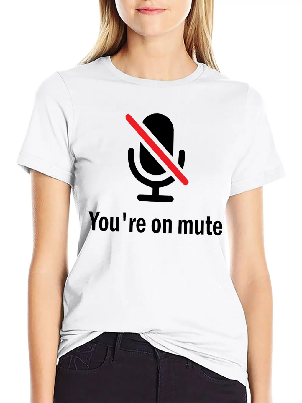 You're On Mute Timeless Short Sleeve Tee – Comfy And Minimalist Design