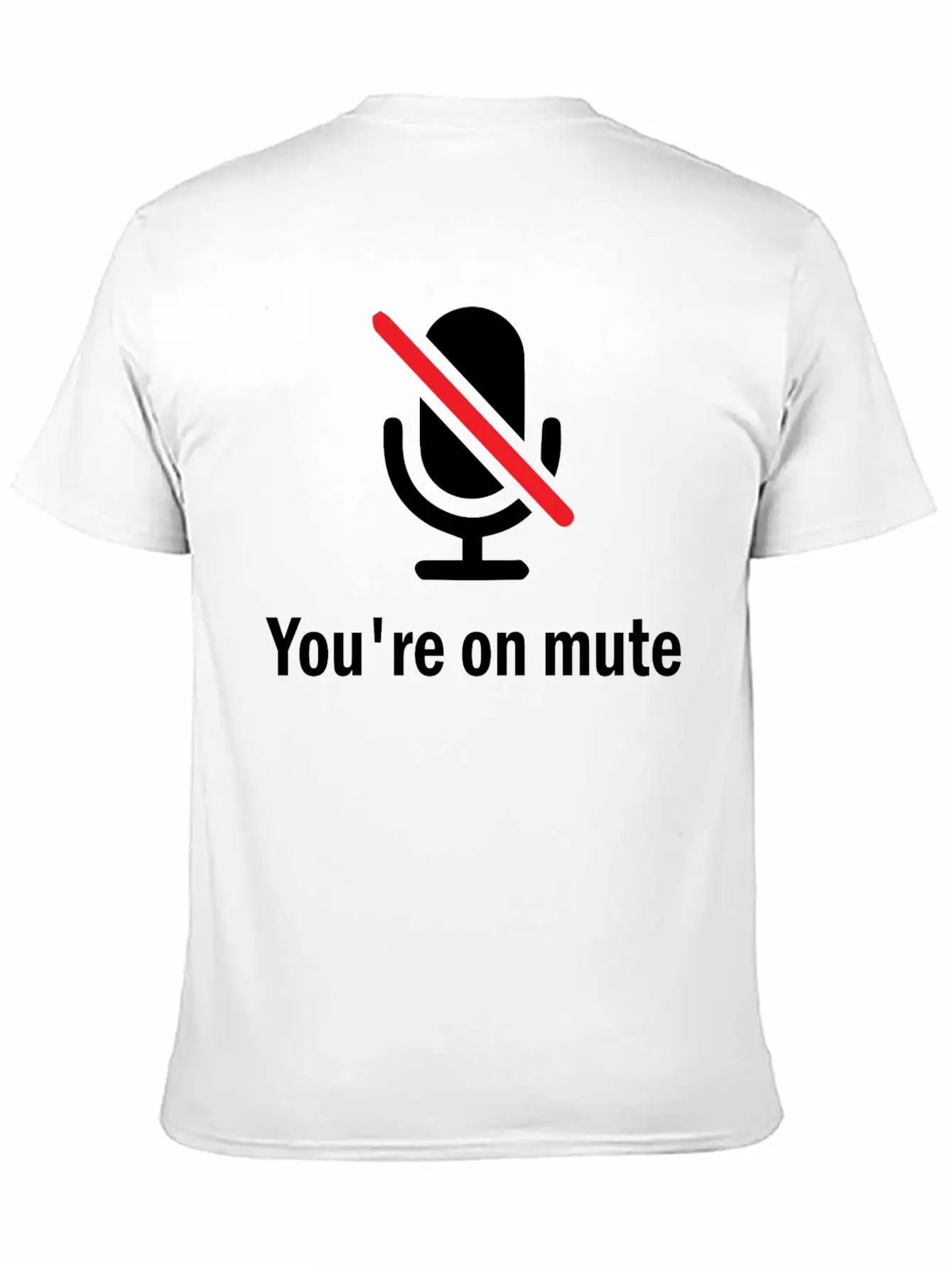 You're On Mute Timeless Short Sleeve Tee – Comfy And Minimalist Design