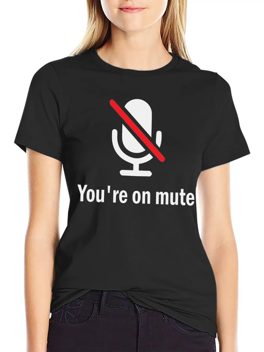 You're On Mute Timeless Short Sleeve Tee – Comfy And Minimalist Design