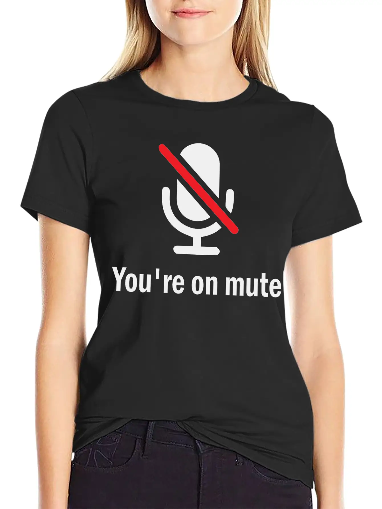 You're On Mute Timeless Short Sleeve Tee – Comfy And Minimalist Design