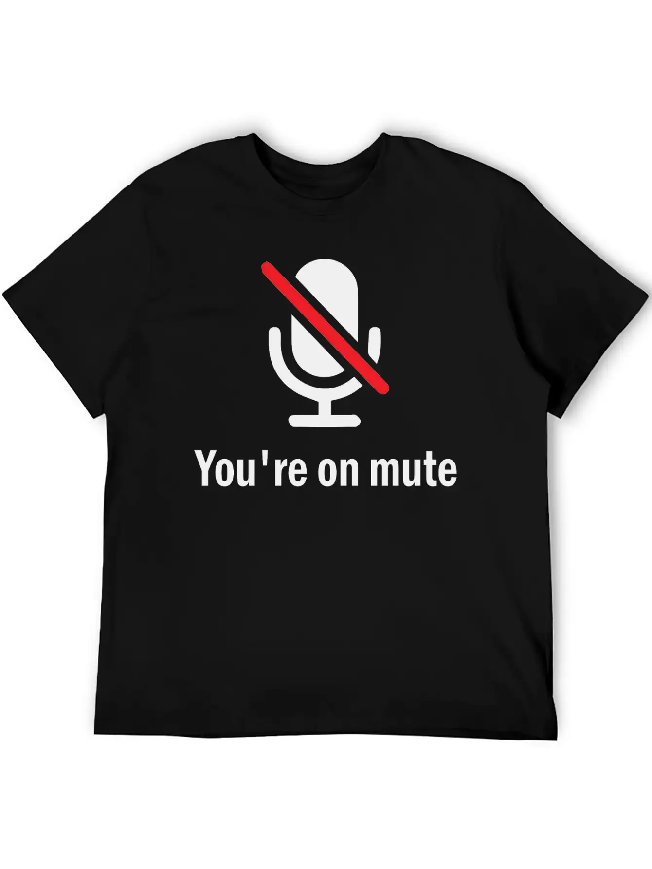 You're On Mute Timeless Short Sleeve Tee – Comfy And Minimalist Design