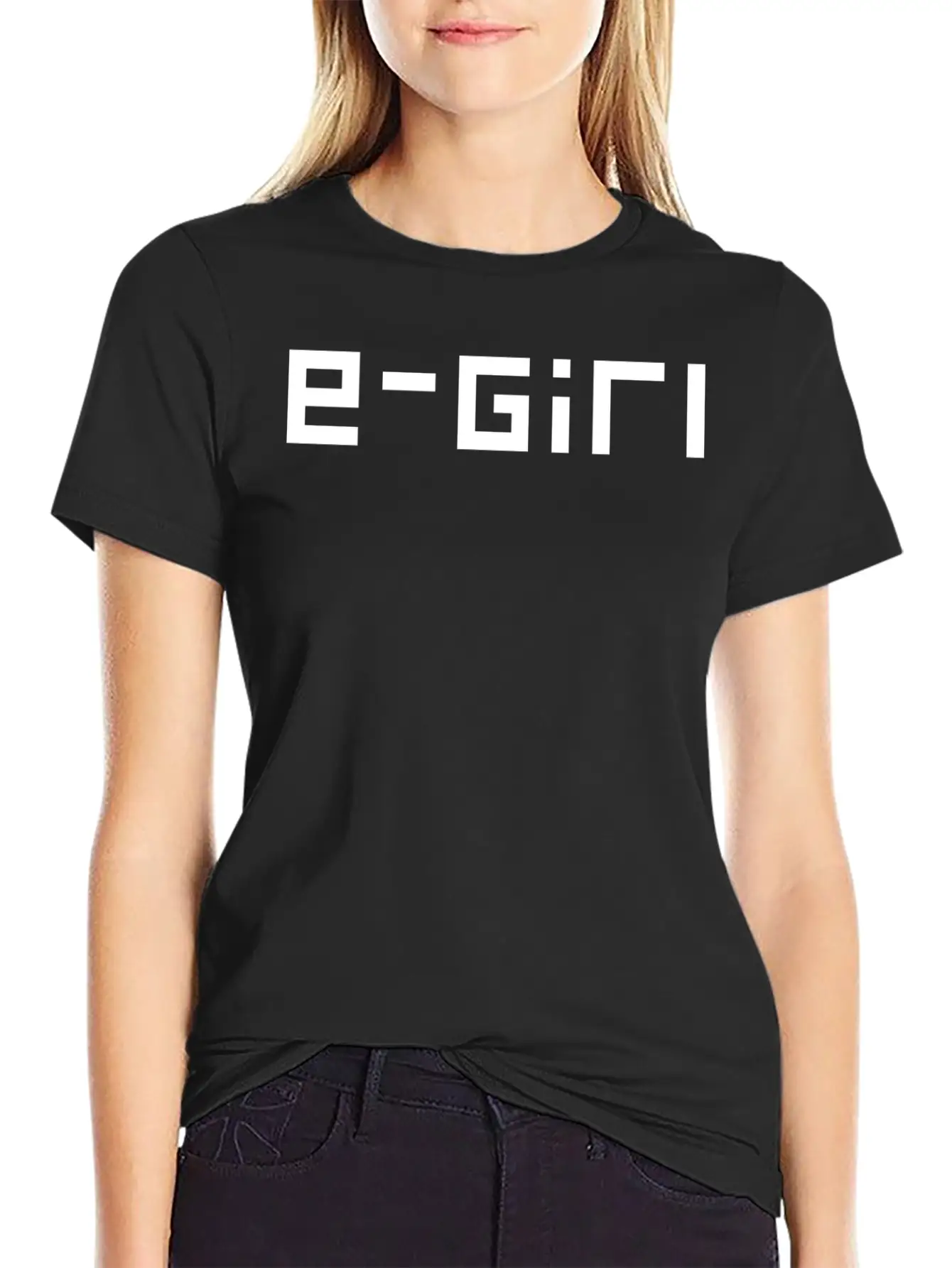 Youth Culture Electronic Girl For E-kids E-girls Breathable Graphic T-Shirt – Perfect For Casual Days