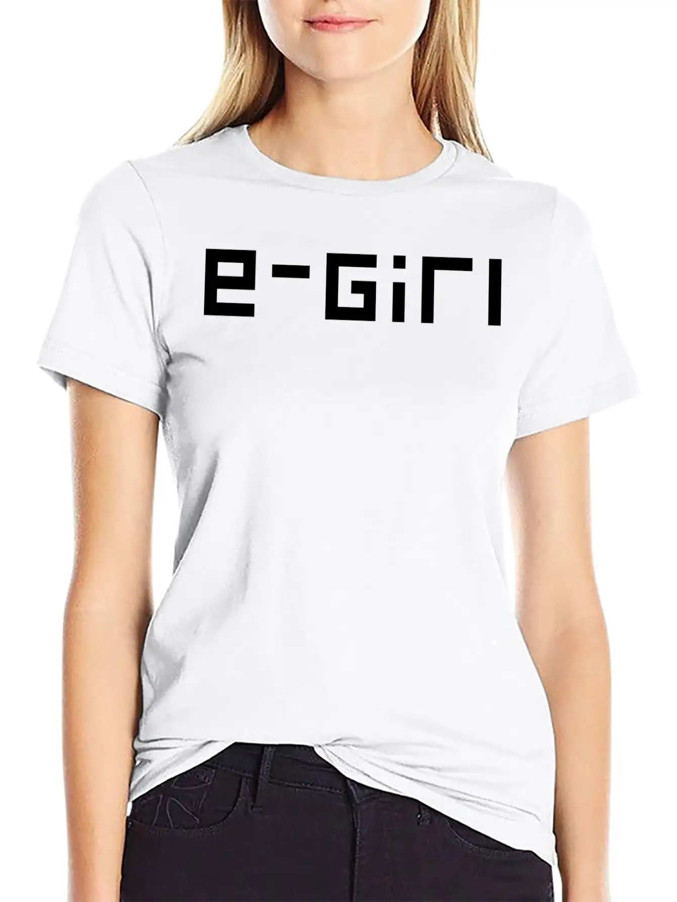 Youth Culture Electronic Girl For E-kids E-girls Breathable Graphic T-Shirt – Perfect For Casual Days