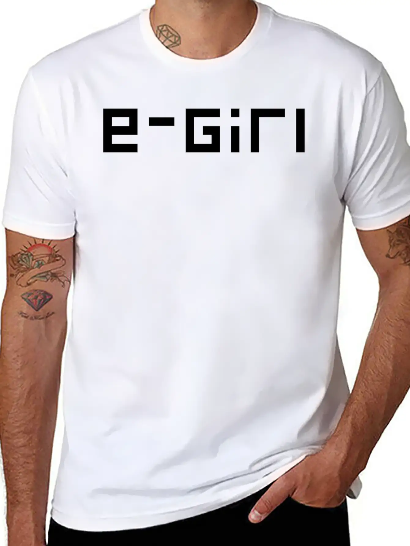 Youth Culture Electronic Girl For E-kids E-girls Breathable Graphic T-Shirt – Perfect For Casual Days