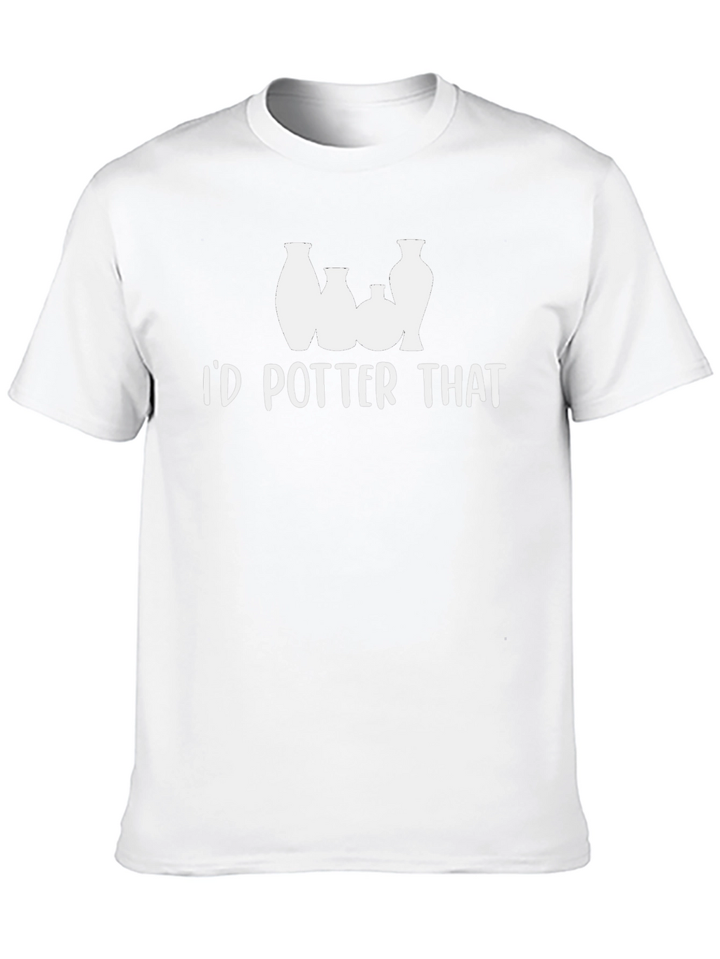 Id Potter That T-Shirt - Black Pottery Lover Tee